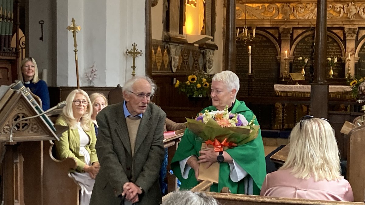Farewell Rev Coralie Mansfield and Tim